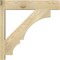 Ekena Millwork Balboa Block Rough Sawn Outlooker, Douglas Fir, 6"W x 26"D x 26"H OUT06X26X26BOA05RDF - alternate 2